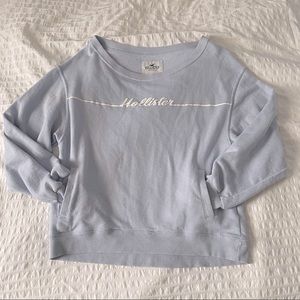 Light Blue Hollister Hoodie